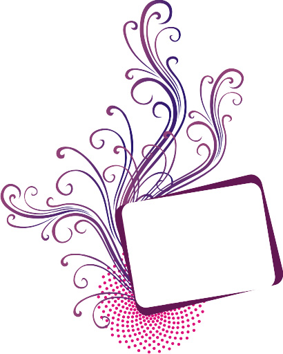 Free Swirly Vector Frame