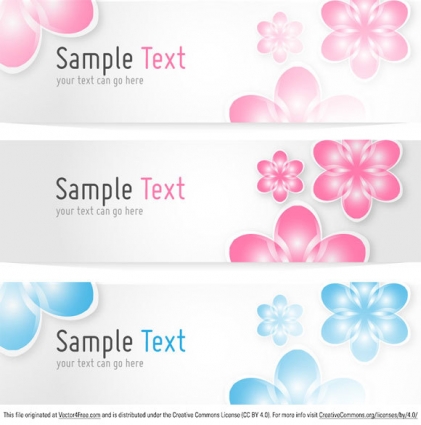 Free Vector Banner Templates