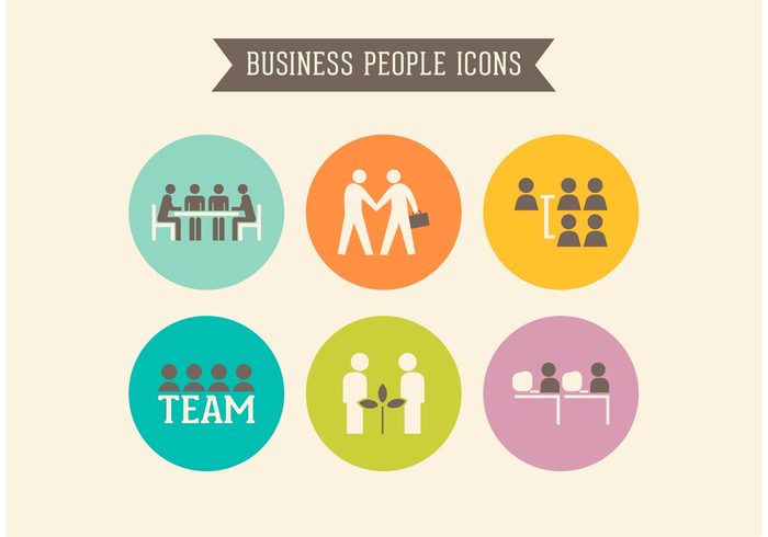 Free Vector Business People Icon Free Vector Business People Icon