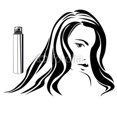 Free Vector Silhouette of Hair Salon