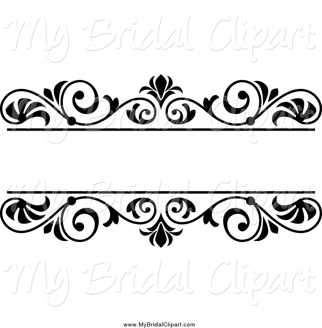 Free Wedding Clip Art Black and White