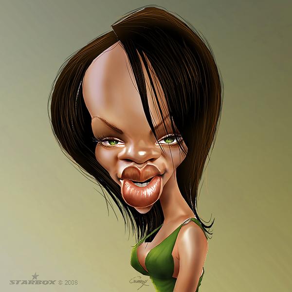 7 Rihanna PSD DeviantART Images