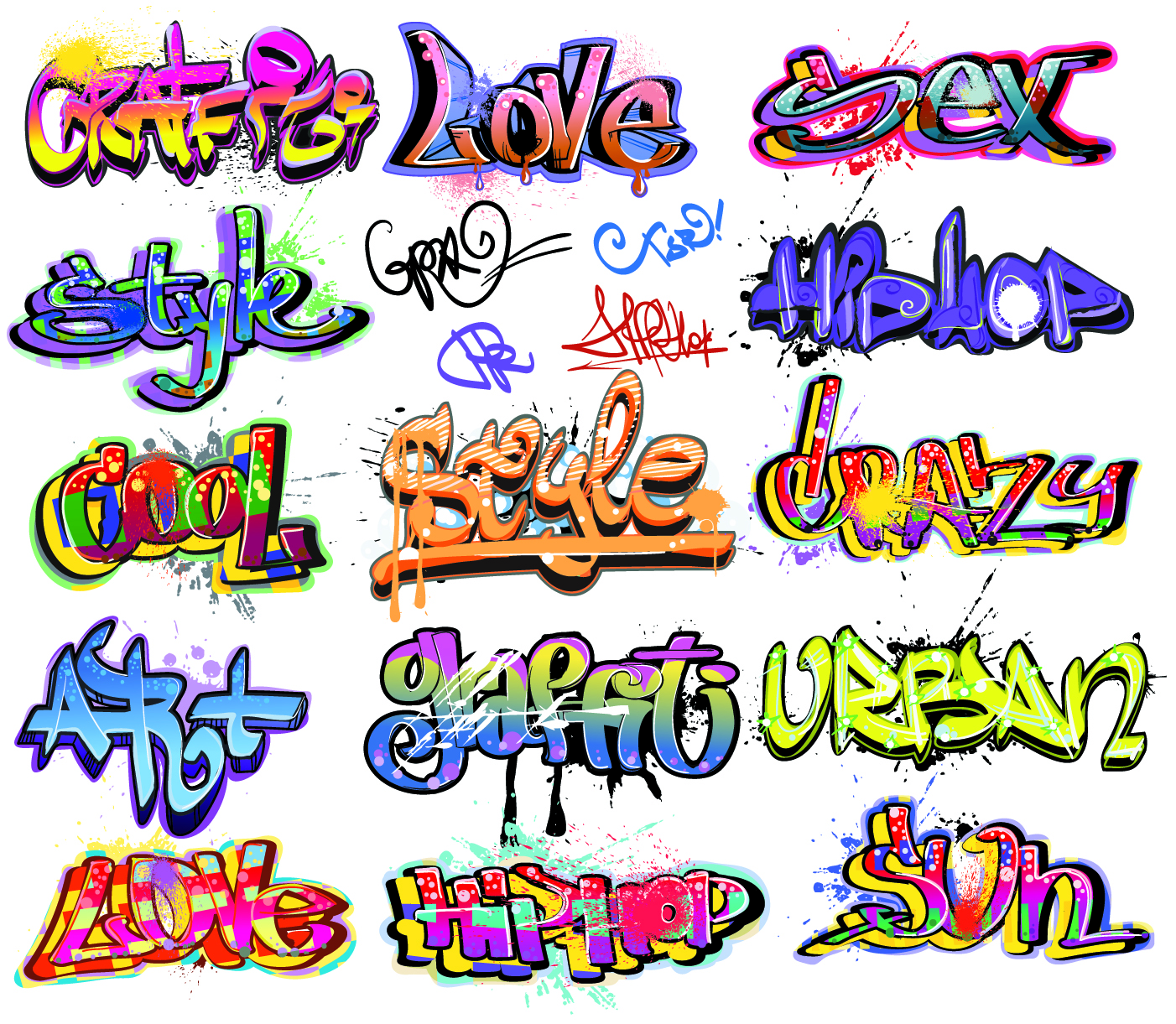Graffiti Font Google Search