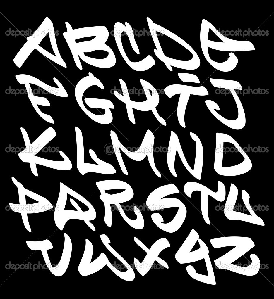 Graffiti Fonts Alphabet Letters