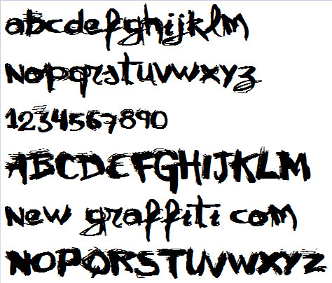 Graffiti Fonts Free Download