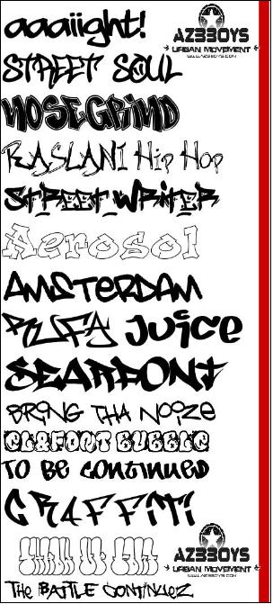 Graffiti Fonts Free