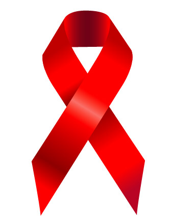 HIV AIDS Ribbon Logo
