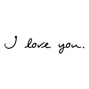 I Love You Font