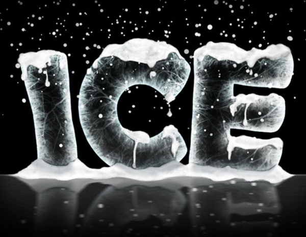 Ice Text in Photoshop