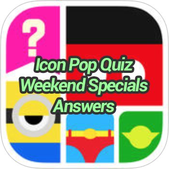 Icon Pop Quiz Weekend Specials