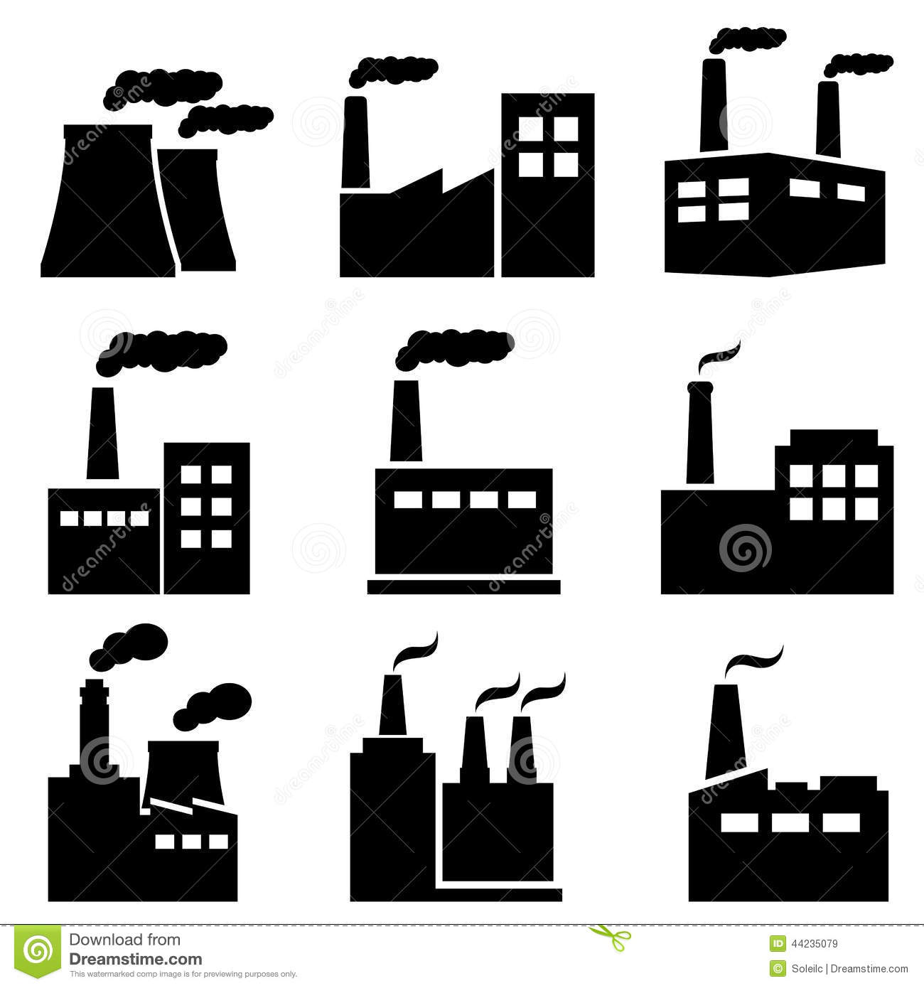 Industrial Plant Icon