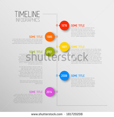 Infographic Timeline Template