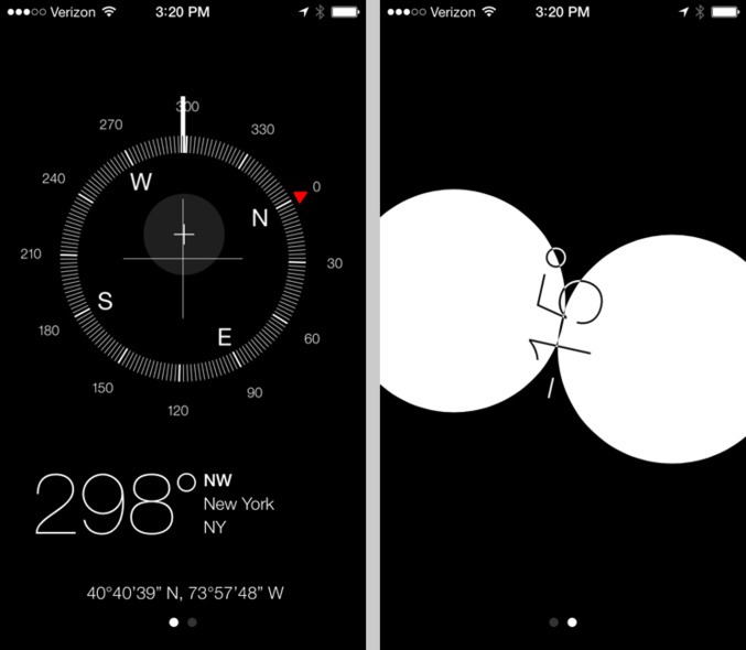 iOS 7 Compass App Icon