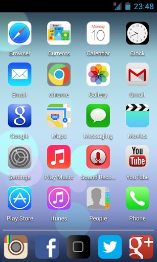 iOS 7 Icon Pack Download for Android