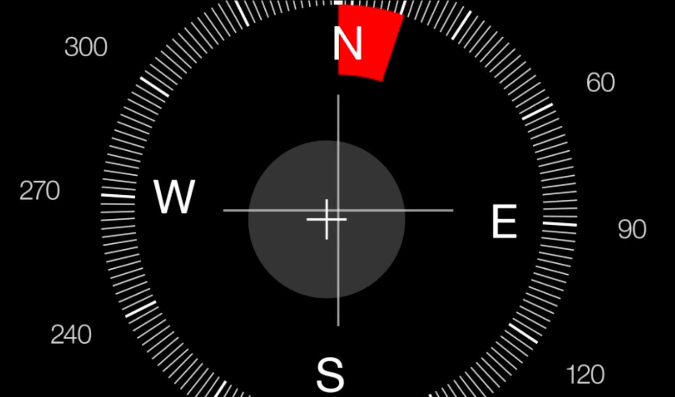 iPhone Compass Icon iPhone Compass Icon