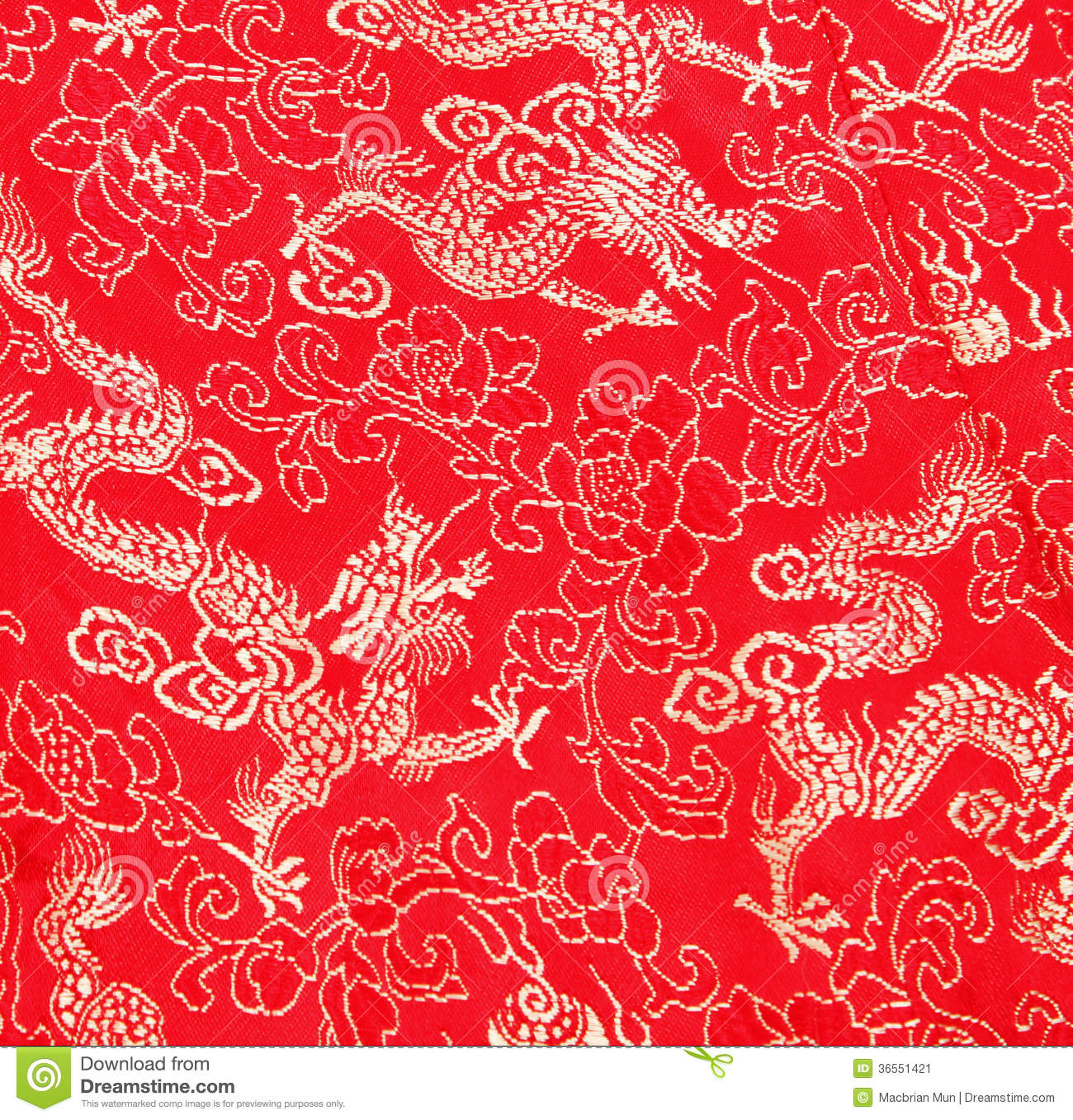 Japanese Dragon Fabric Pattern Japanese Dragon Fabric Pattern