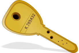 Key Icon Clip Art Free