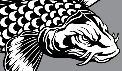 Koi Fish Tattoo Vector