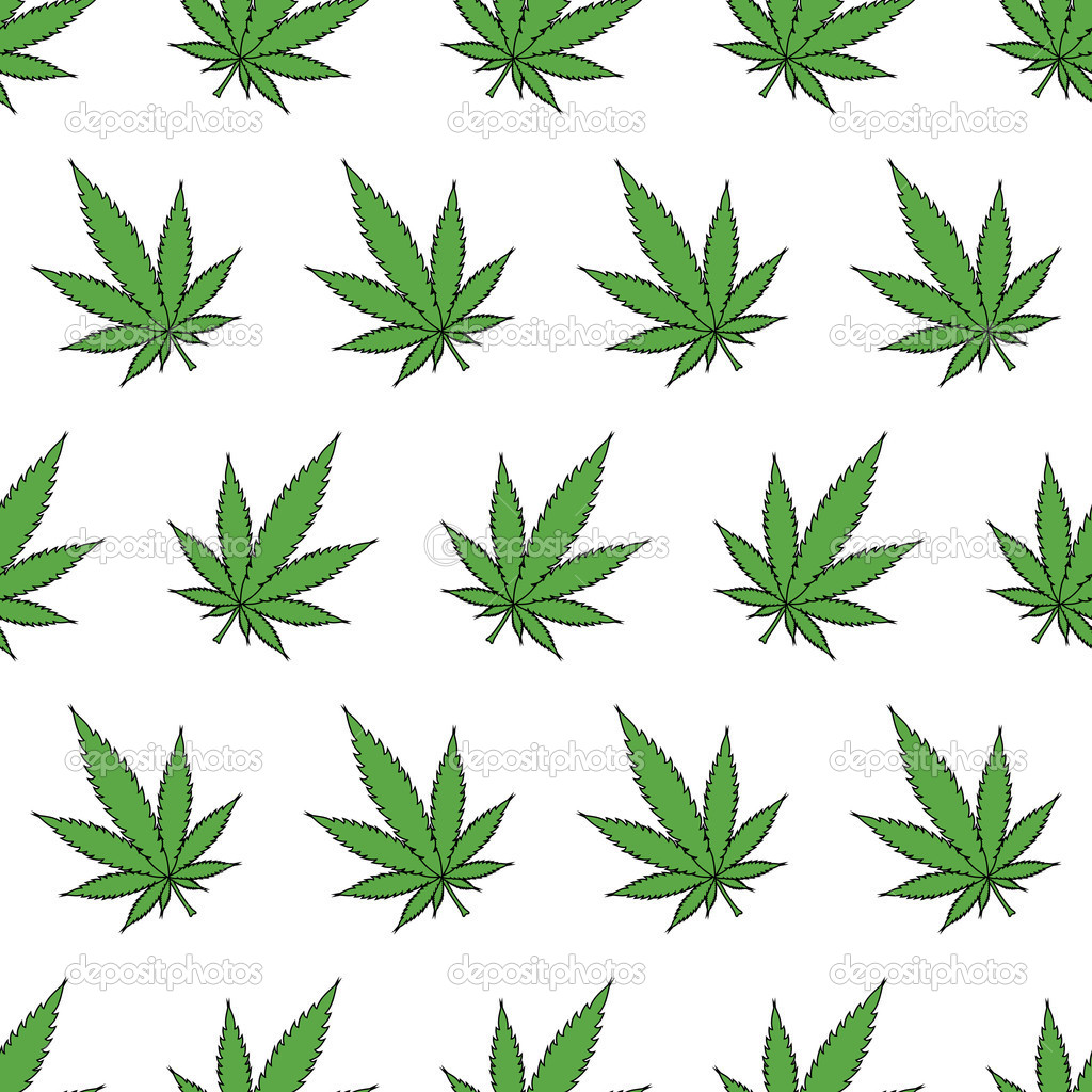 Marijuana Leaves Pattern