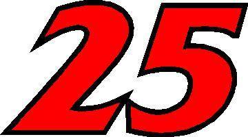 NASCAR Number 25