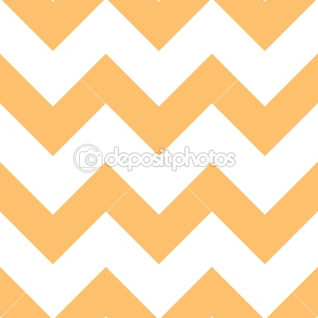 Orange Chevron Pattern