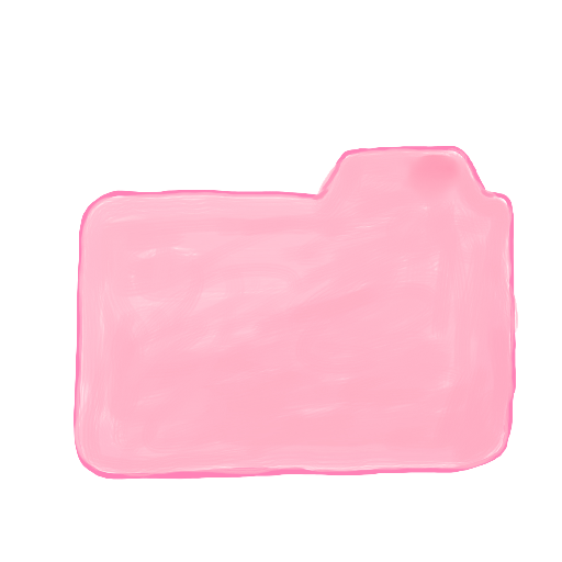 Pink Folder Icon