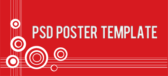 Poster Design Template PSD Free Download