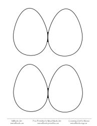 Printable Easter Egg Pattern Template