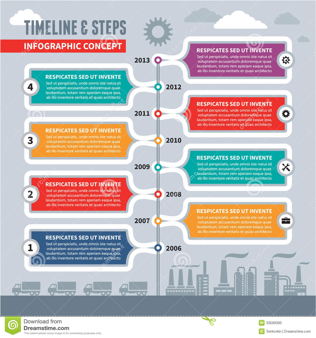 Project Timeline Infographic