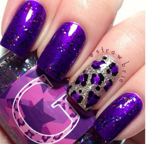 Purple Nail Designs