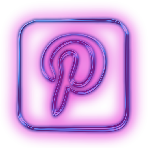 Purple Pinterest Icon