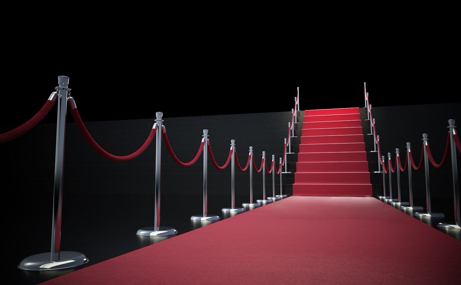 Red Carpet Stairs