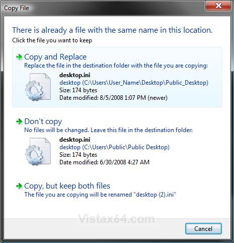 Restore Default Windows 7 Folder Icons