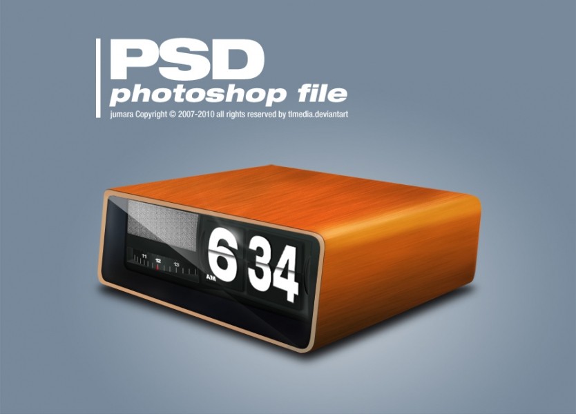 7 Retro Radio PSD Images