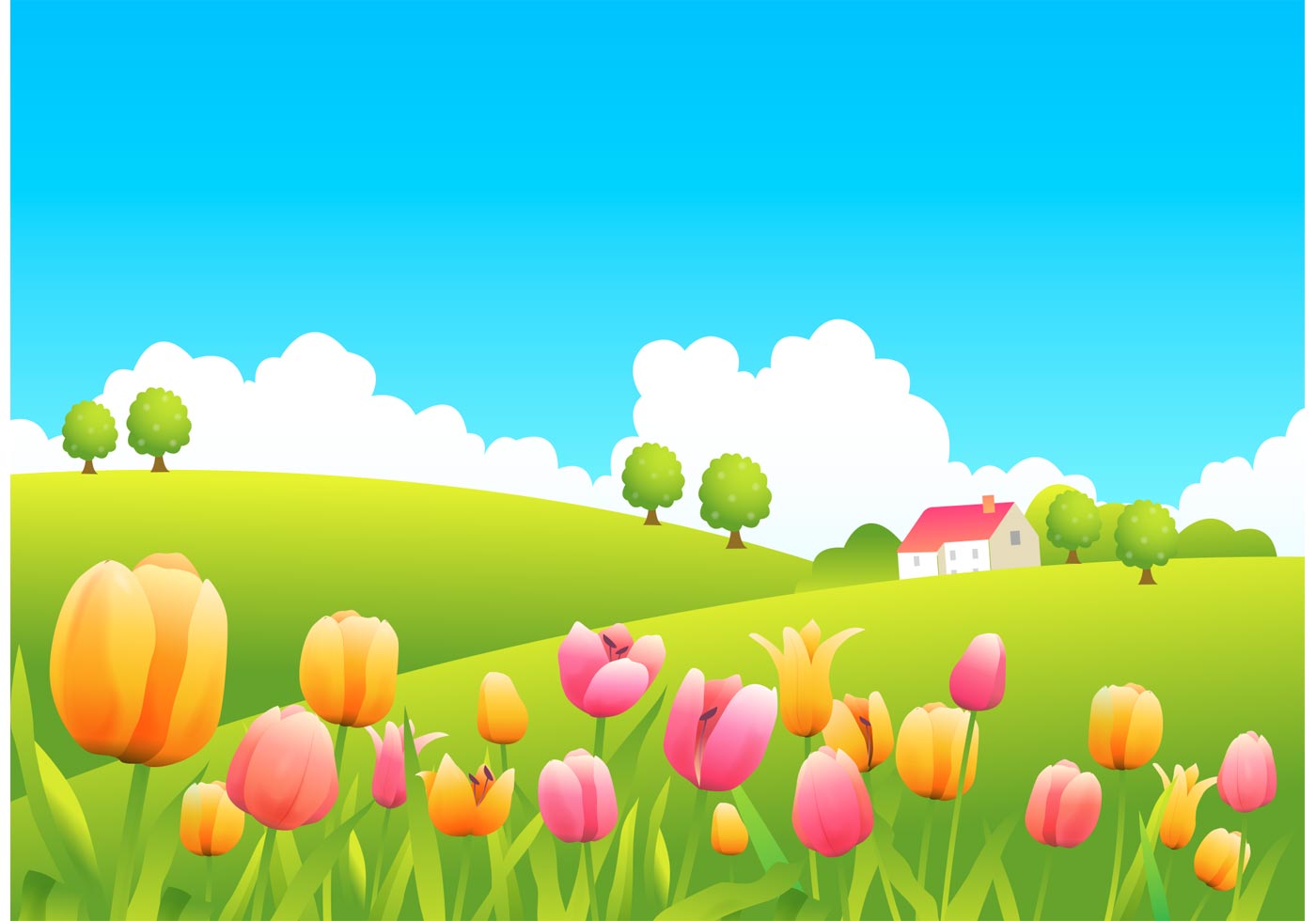 Rolling Hills Vector Free Rolling Hills Vector Free