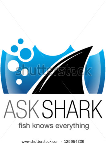 Shark Fin in Water