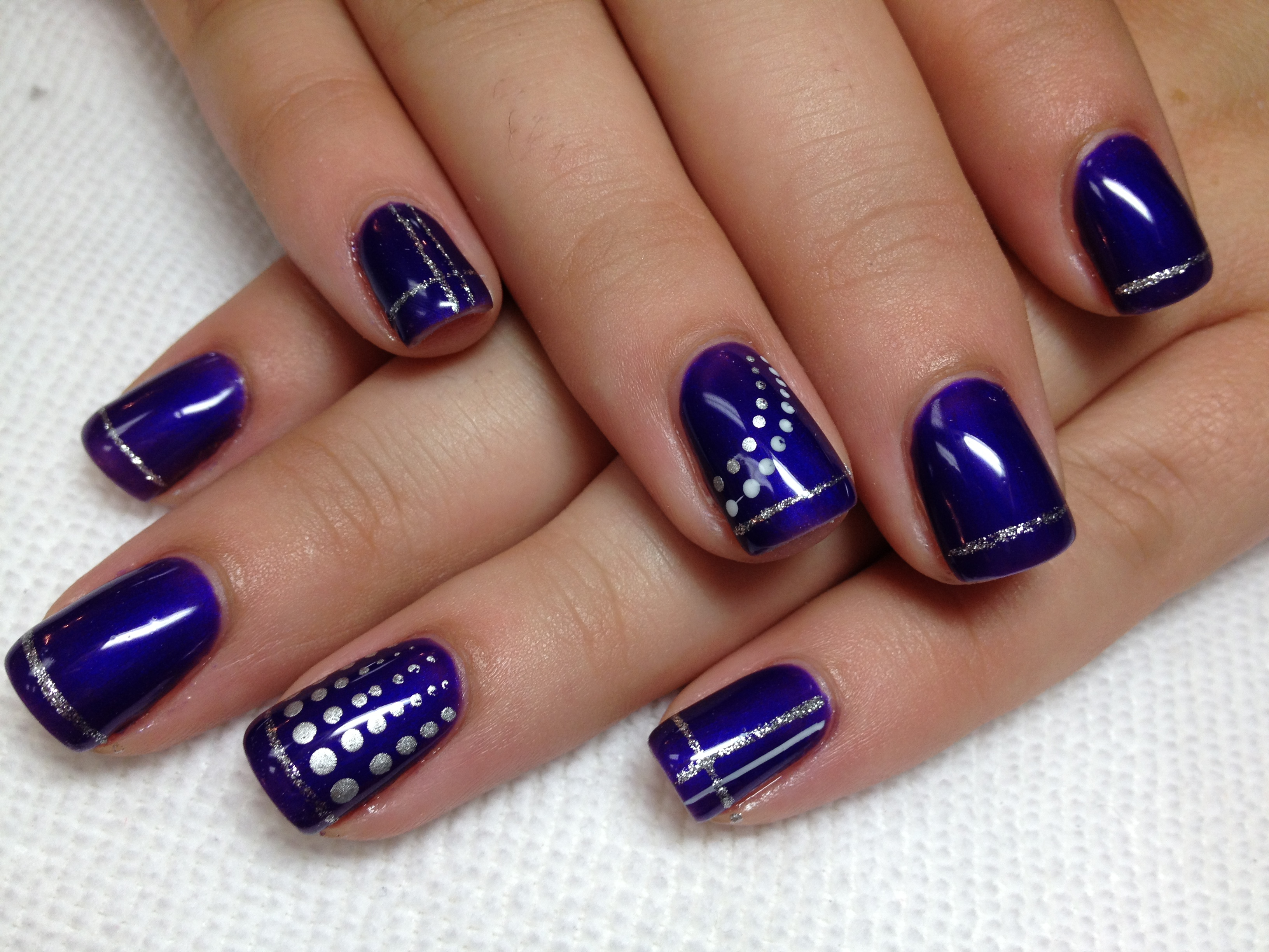 20 Purple And Silver Cute Nail Designs Images - Purple Nail Designs, Purple  Nail Designs and Black Purple and Silver Nail Designs / 
