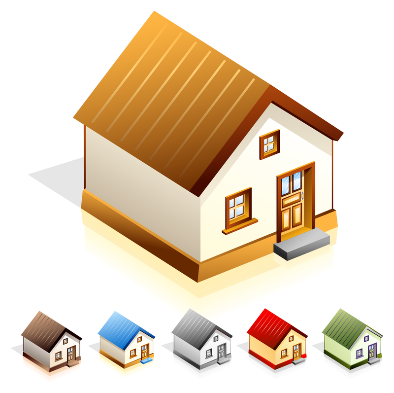 Small House Icon Vector