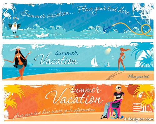 Summer Vacation Banner