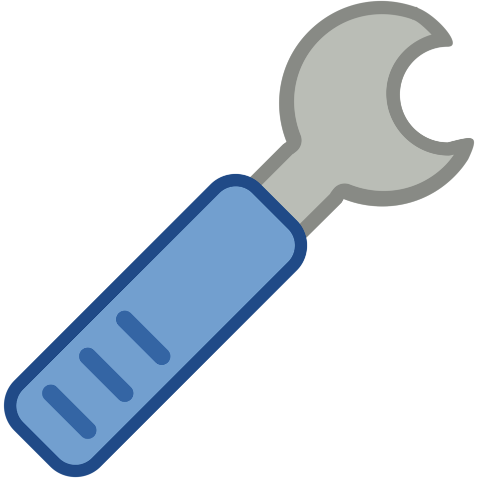 12 Wrench Icon PNG Transparent Background Images