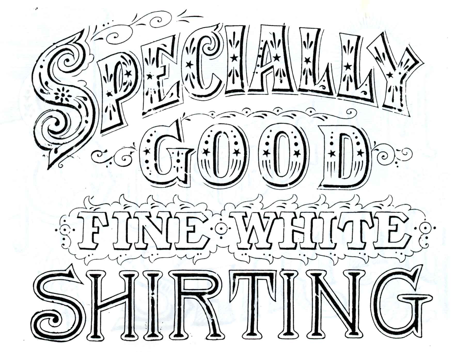 Typography Fonts Vintage Signs