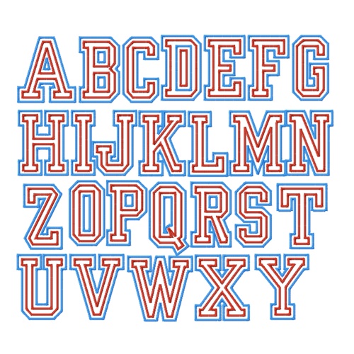 nfl jersey letters