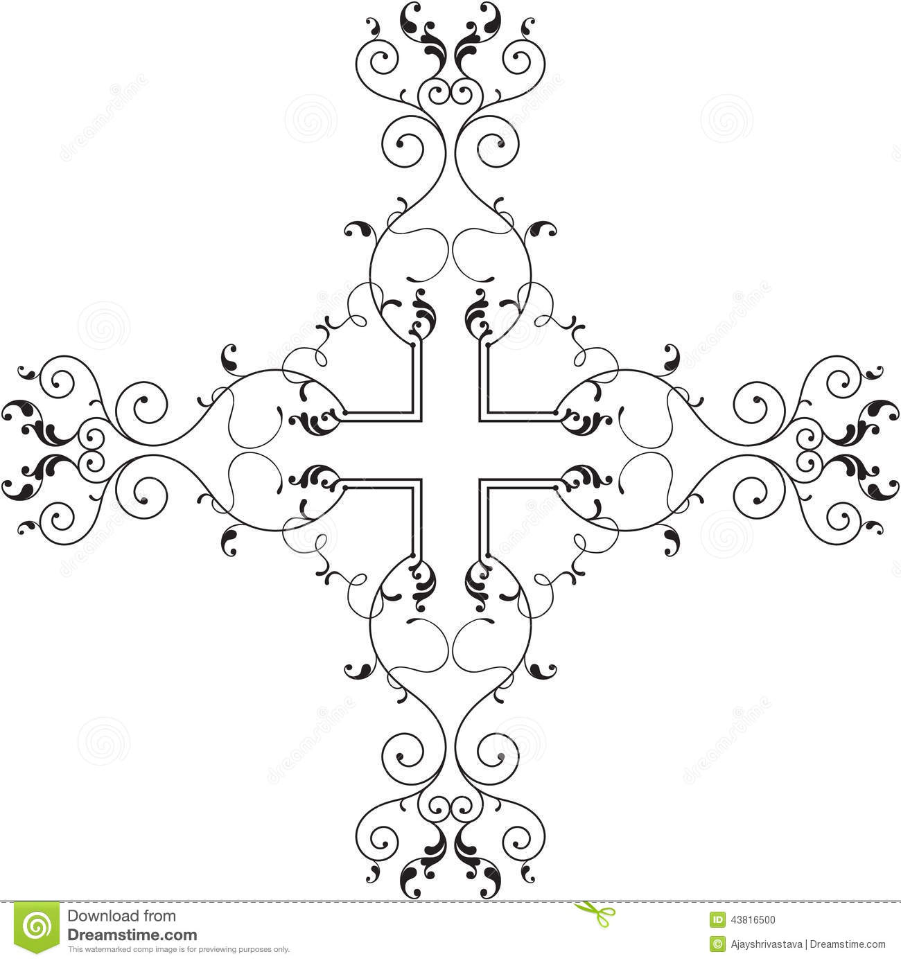 Vector Christian Cross Designs