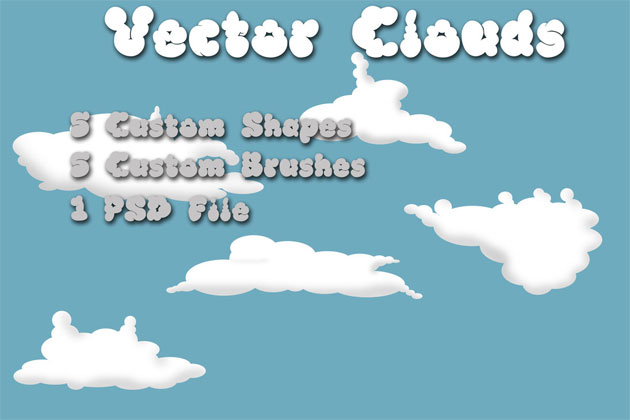 Vector Cloud Shapes
