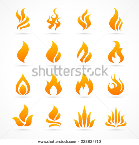 Vector Flame Icon