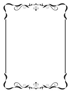 Vintage Frame Border Clip Art