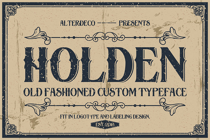 Vintage Typography Fonts Free