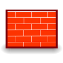 Visio Firewall Icon Visio Firewall Icon