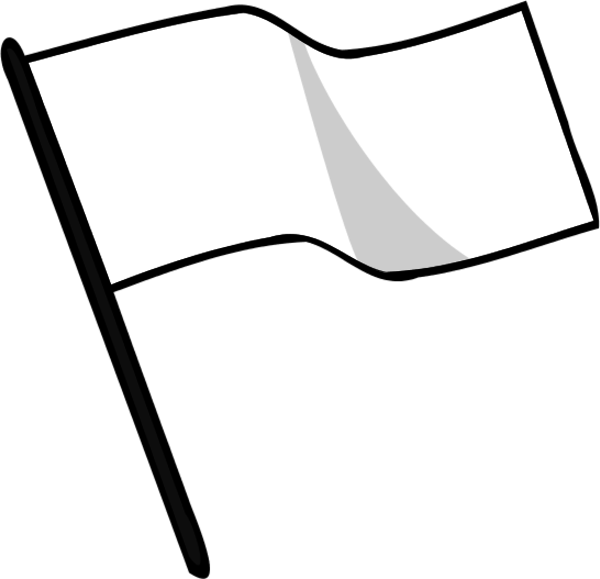 Waving White Flag Clip Art