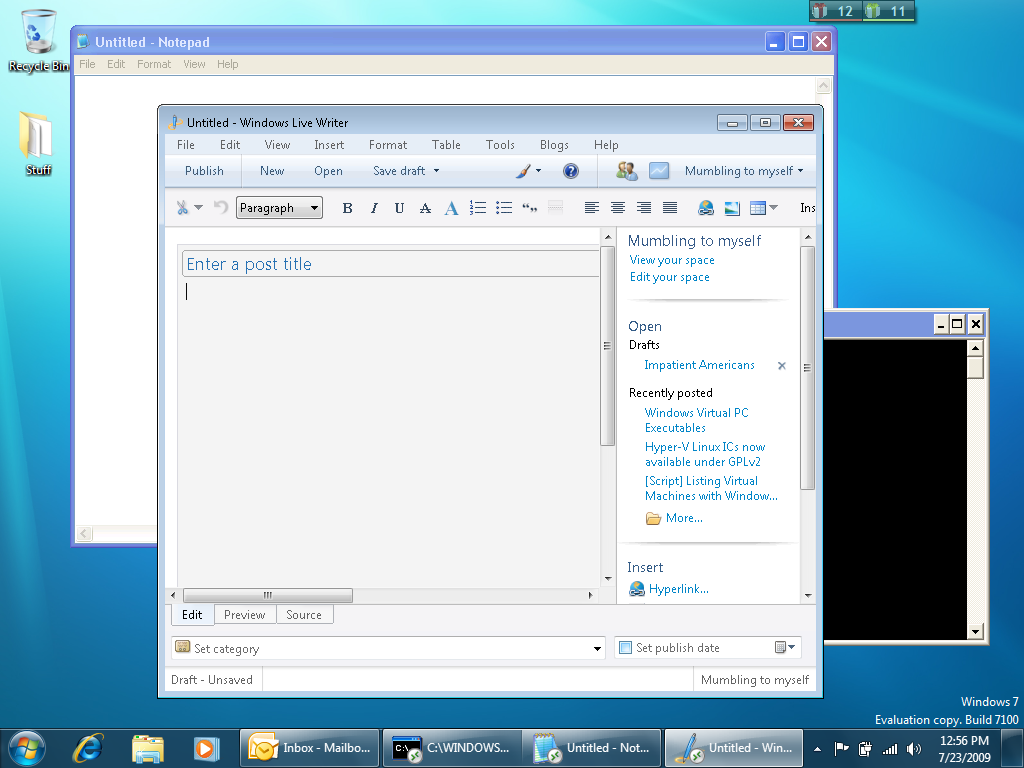 Windows 7 Application Icons